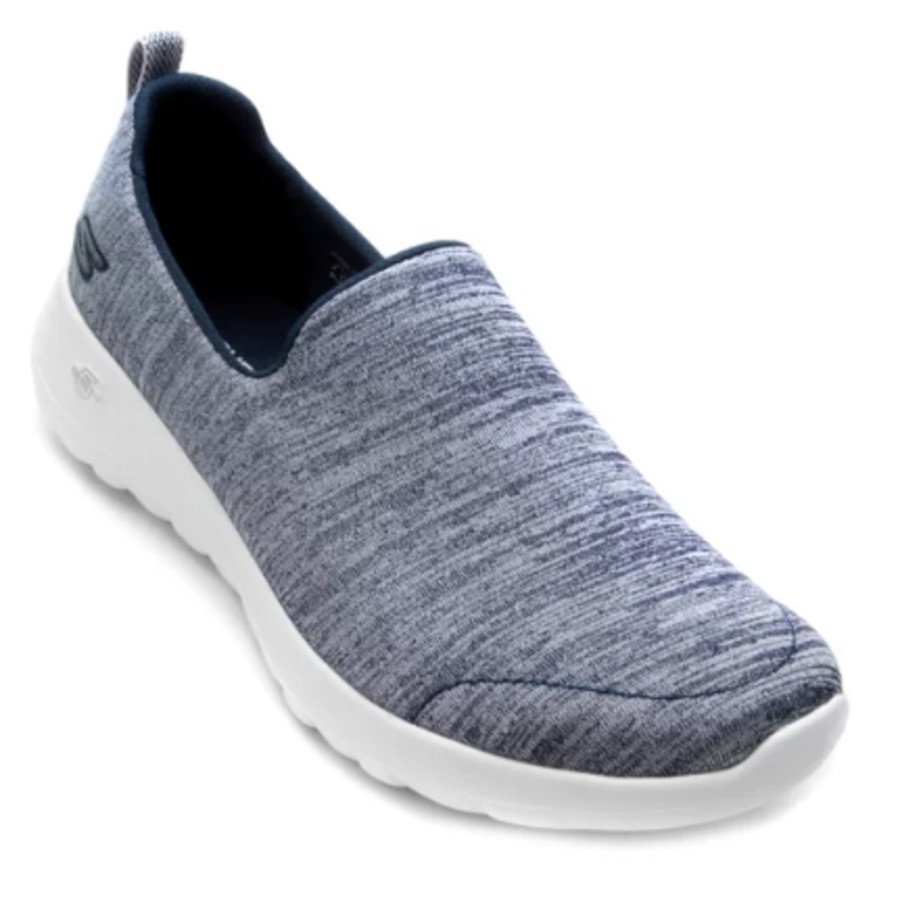 TENIS AZUL BRANCO SKECHERS GO WALK JOY 15611BR